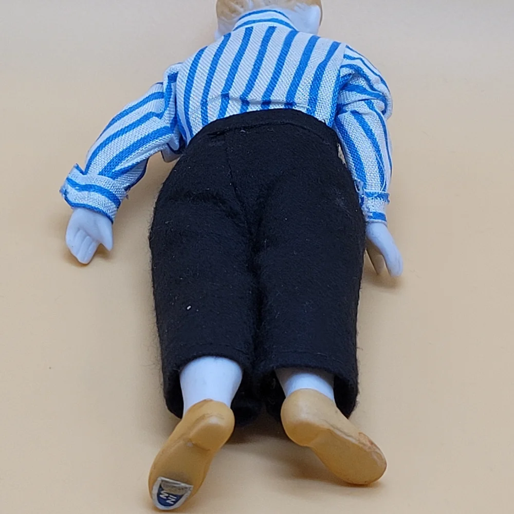 business man porcelain vintages 1970